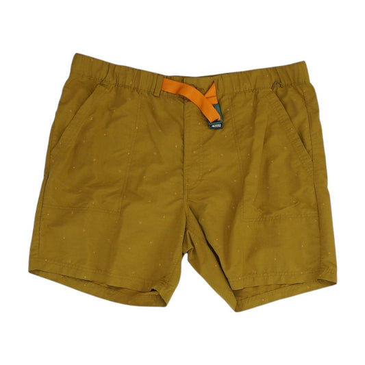Mustard Graphic Active Shorts