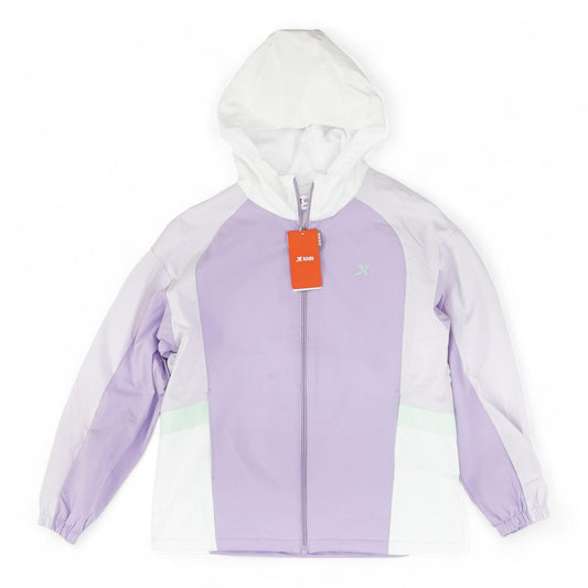 Purple Color Block Lightweight Jacket