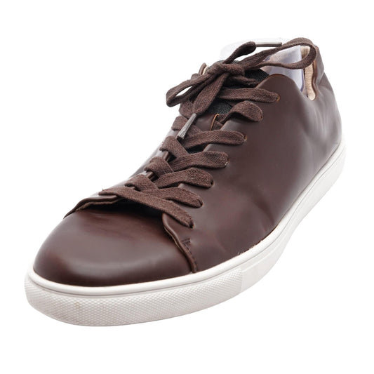 Stand Brown Synthetic Lace Up Shoes