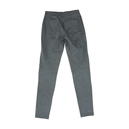 Gray Solid Pants