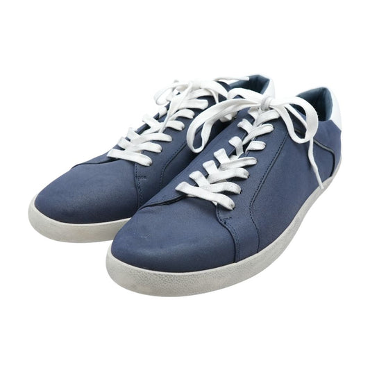 Navy Lace Up Casual Shoes