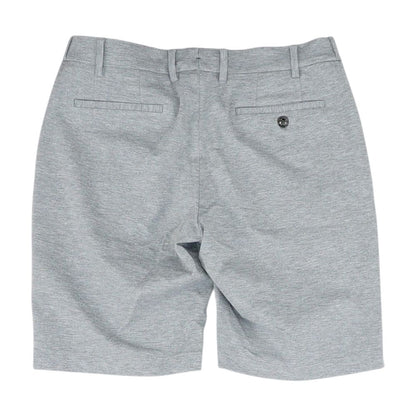 Gray Solid Chino Shorts