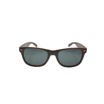Brown Classic Oval Sunglasses