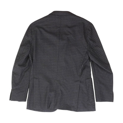 Navy Check 50 K. Jacket Sport Coat