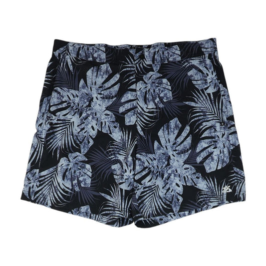 Black Tropical Swim Shorts