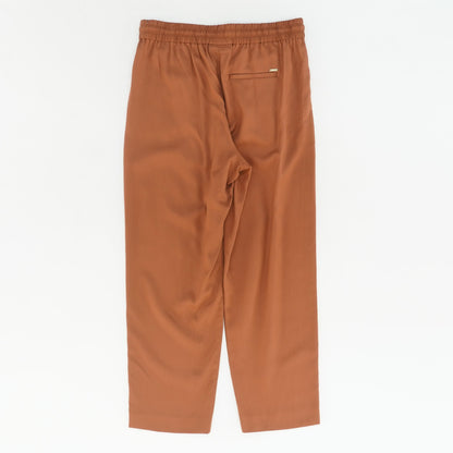 Brown Solid Pants