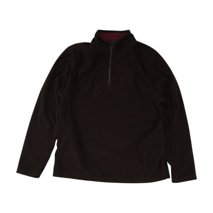 Brown 1/4 Zip Pullover