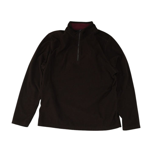 Brown 1/4 Zip Pullover