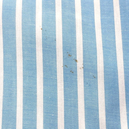 Blue Striped Short Sleeve Button Down