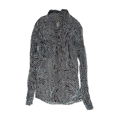 Printed Voile Long Sleeve Shirt