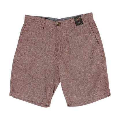 Burgundy Chino Shorts