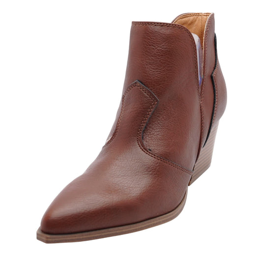 Irtrina Brown Ankle Boots