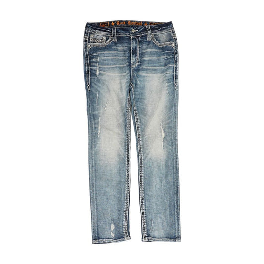 Blue High Rise Jeans