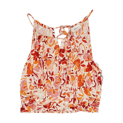 Multi Floral Cropped T-Shirt