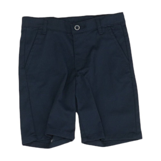 Navy Solid Chino Shorts