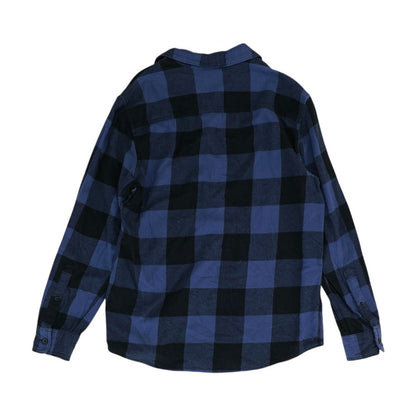 Blue Check Flannel Button Down
