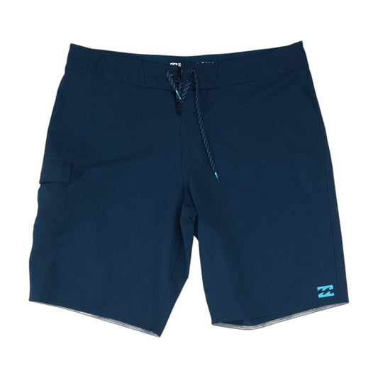 Navy Solid Board Shorts