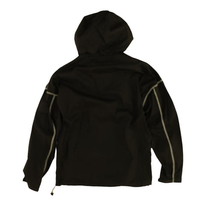 Black Solid Active Pullover Pullover