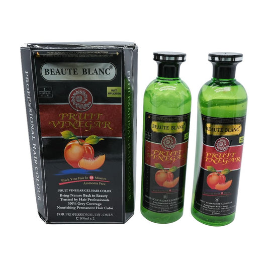 Fruit Vinegar Gel Hair Color - Black