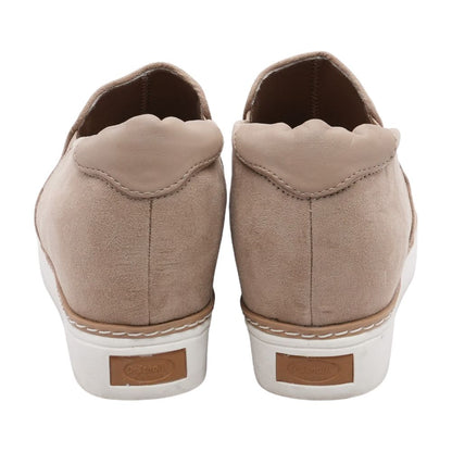 Time Off Beige Slip On Athletic Shoes