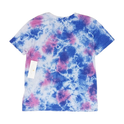 Blue Tie Dye Active T-Shirt