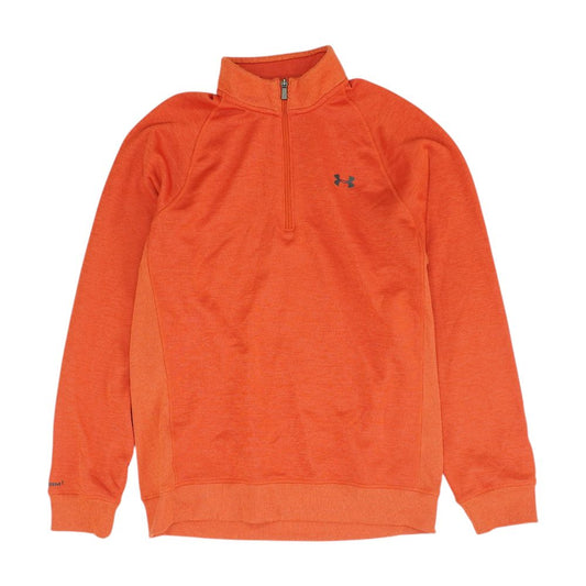 Orange 1/4 Zip Pullover