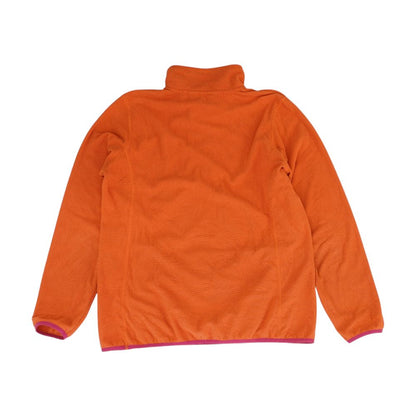 Orange 1/4 Zip Pullover