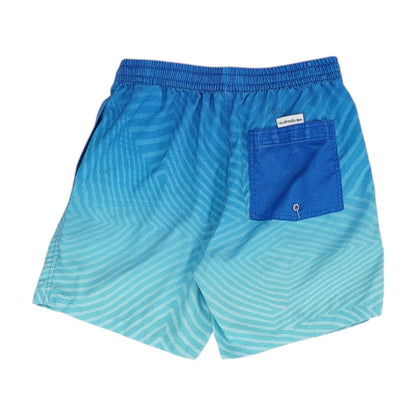 Blue Graphic Swim Shorts