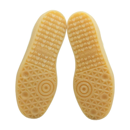 Beige Low Top Athletic Shoes