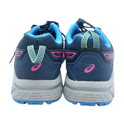 Blue Low Top Athletic Shoes