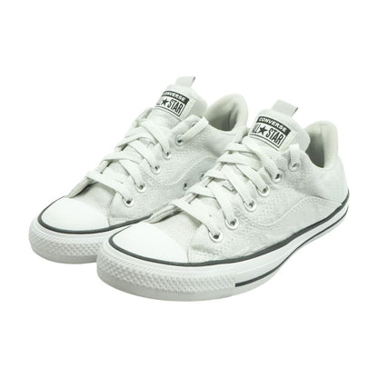 Silver Low Top Athletic Shoes
