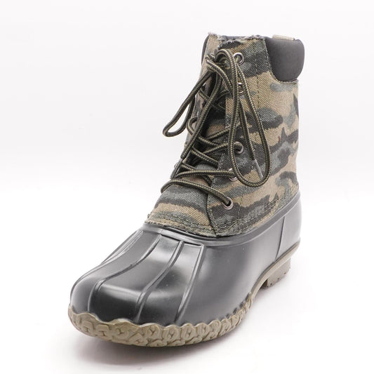 Adam II Camo Green Rubber Rain Boots