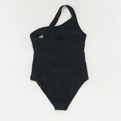 Black Solid One-Piece