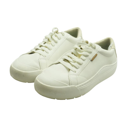 Time Off White Low Top Athletic Shoes