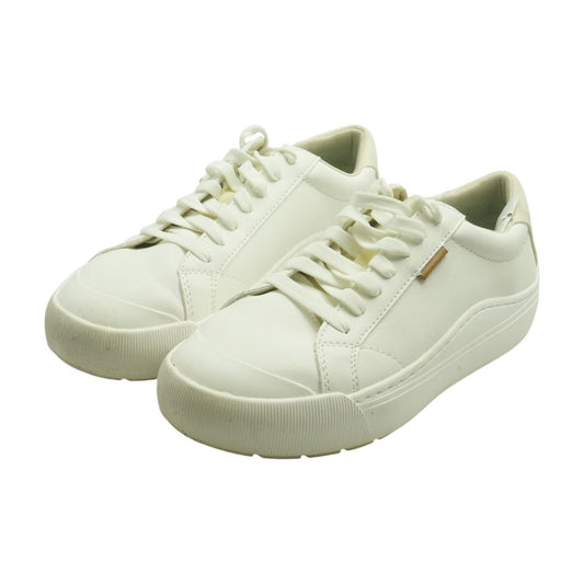Time Off White Low Top Athletic Shoes