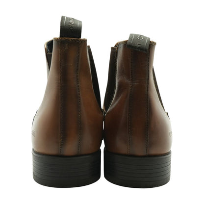 Tan Leather Ankle Boots