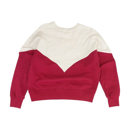 Gray Color Block Sweatshirt