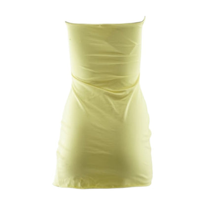 Yellow Mini Dress