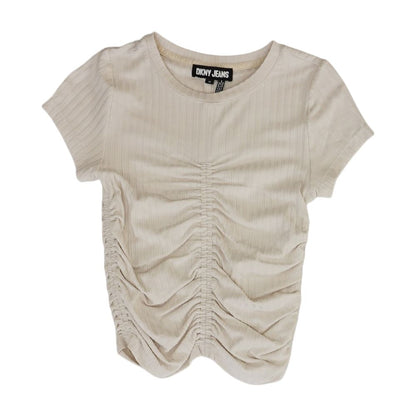 Ivory Solid Knit Top