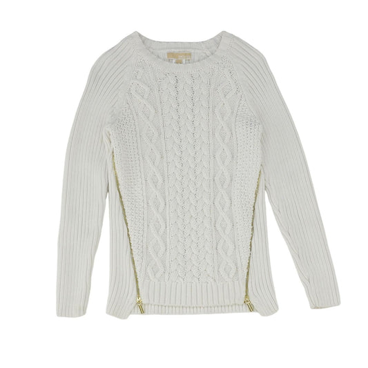 Ivory Solid Sweater