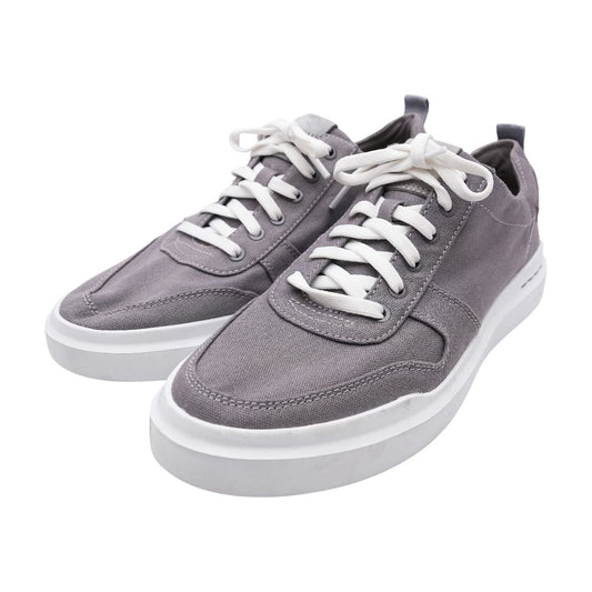 Gray Lace Up Casual Shoes