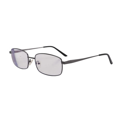 Silver Square Eyeglasses FRAMES ONLY