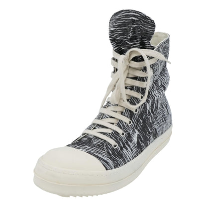 Zebra Print DRKSHDW Ramone High-Top Sneakers