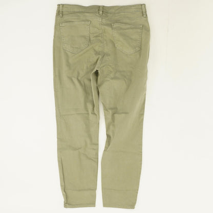 Olive Solid High Rise Skinny Leg Jeans