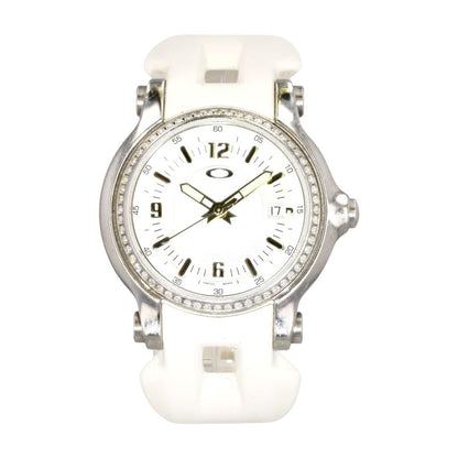 Women's Oakley Holeshot Diamond Bezel Stainless Steel Diamond Bezel Watch