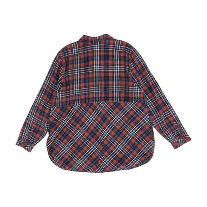 Red Plaid Flannel Button Down