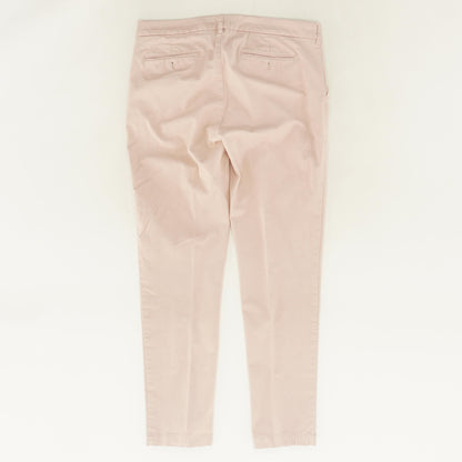 Pink Solid Chino Pants