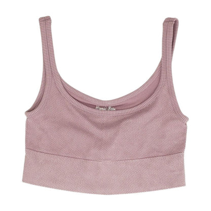 Purple Solid Tank Top