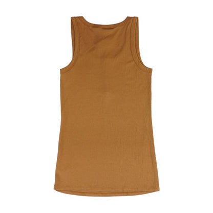 Brown Plus Tank Knit Top