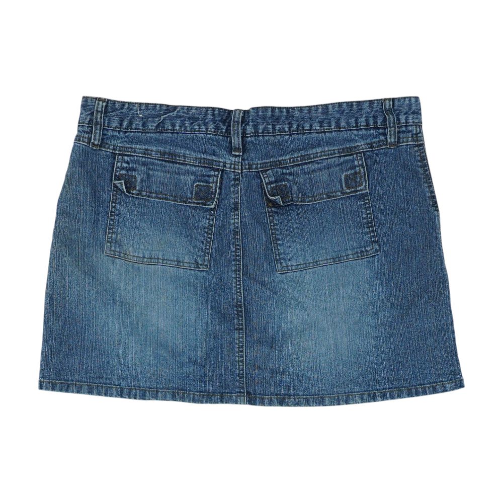 Vintage Blue Mini Skirt – Unclaimed Baggage